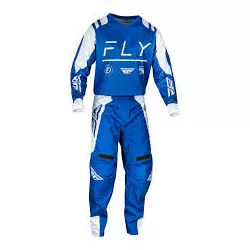 fly racing f-16 kék-fehér ruhaszett 38+xxl