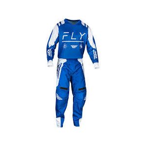 fly racing f-16 kék-fehér ruhaszett 38+xxl