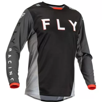 Fly Racing kinetic kore fekete/szürke mez