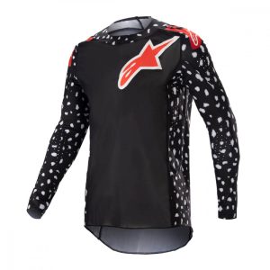 ALPINESTARS SUPERTECH NORTH BLACK-RED MEZ 2XL MÉRET