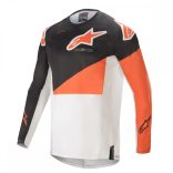 Alpinestars Techstar Factory black-white-orange crossmez