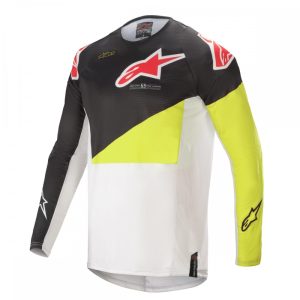 Alpinestars Techstar Factory black-white-yellow crossmez