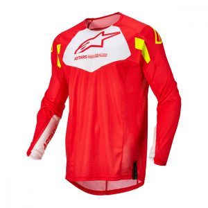 ALPINESTARS TECHSTAR FACTORY FLUO YELLOW-RED MEZ 2XL MÉRET