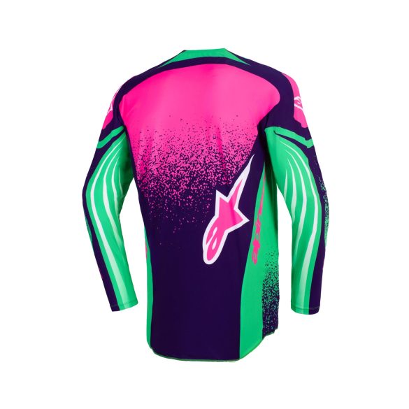 Alpinestars Techstar nomur lila-pink-zöld crossmez