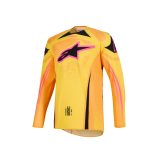 Alpinestars Techstar nomur narancs-lila-sárga crossmez