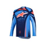 Alpinestars Techstar nomur sötétkék-narancs-kék crossmez
