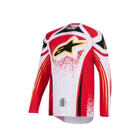 Alpinestars Techstar nomur fekete-piros-sárga crossmez