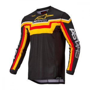 ALPINESTARS TECHSTAR QUADRO BLACK-YELLOW-MANDARIN 2XL MÉRET