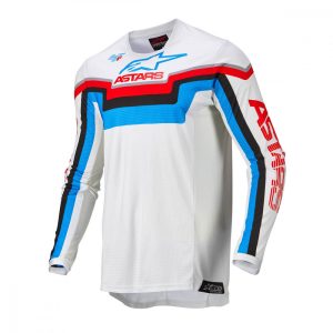 ALPINESTARS TECHSTAR QUADRO WHITE-BLUE MEZ 2XL MÉRET