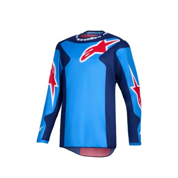 Alpinestars Fluid grid kék-piros mez
