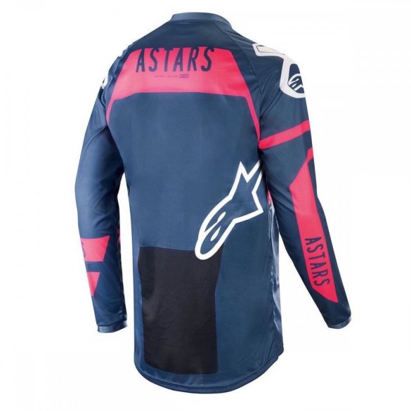 Alpinestars Racer Flagship indigoblue-fluo pink crossmez L méret