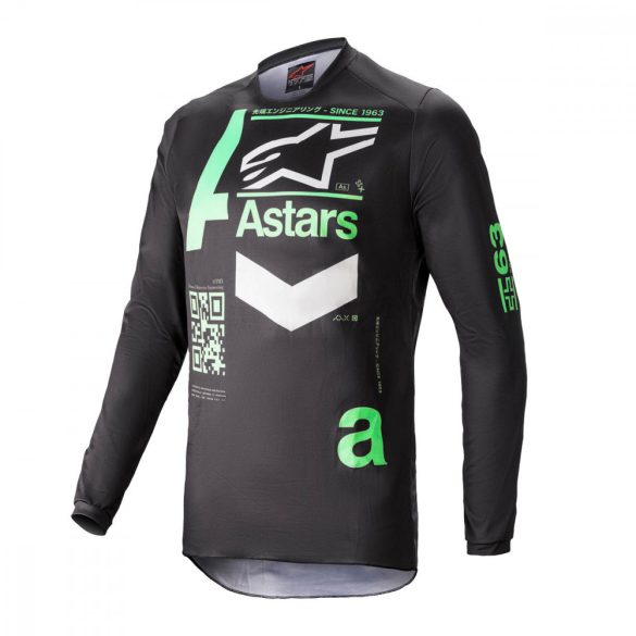 ALPINESTARS FLUID CHASER BLACK-MINT MEZ M MÉRET