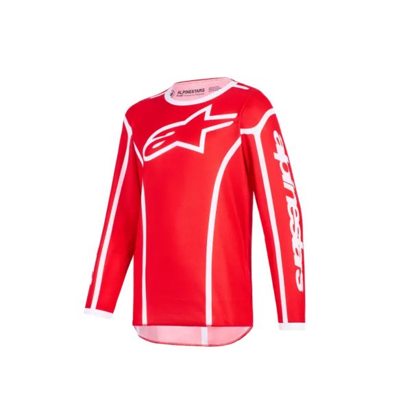 Alpinestars Fluid apex piros gyerek crossmez