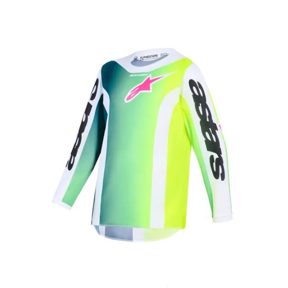 Alpinestars Fluid portl zöld gyerek crossmez