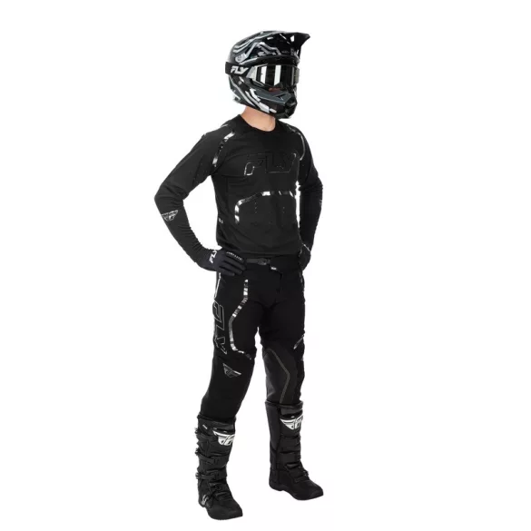 FLY RACING Evolution DST Spark Special Edition ruhaszett - Black/Silver