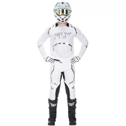  FLY RACING Evolution DST Spark Special Edition ruhaszett - White/Silver