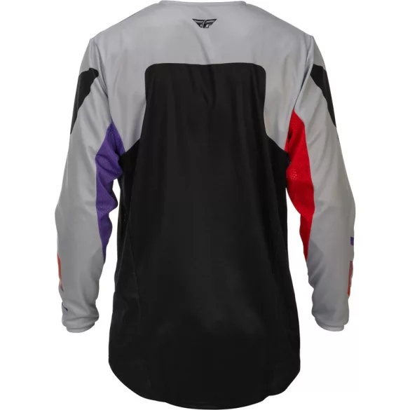 FLY RACING Kinetic crossmez - Grey/Red/Purple/Black