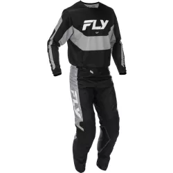 FLY RACING Kinetic motoros ruhaszett - Black/Grey
