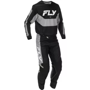 FLY RACING Kinetic motoros ruhaszett - Black/Grey