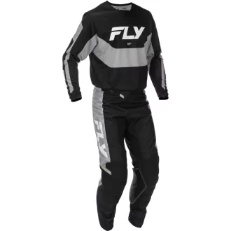 Fly Racing kinetic motoros ruhaszett - fekete/szürke