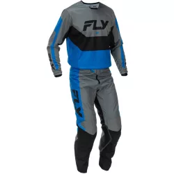 FLY RACING Kinetic motoros ruhaszett - Grey/Red/Purple/Black