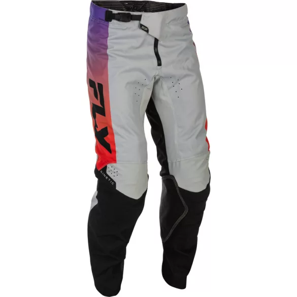 Fly Racing Kinetic nadrág - Grey/Red/Purple/Black