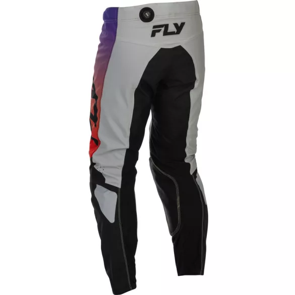 Fly Racing Kinetic nadrág - Grey/Red/Purple/Black