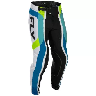  Fly Racing lite current fehér/Lime/kék limited edition nadrág
