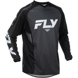 FLY RACING F-16 crossmez - Black/White