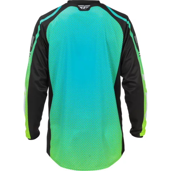 FLY RACING F-16 crossmez - Aqua/Black/White