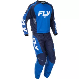 Fly Racing f - 16 motoros ruhaszett - kék/Dark kék/fehér