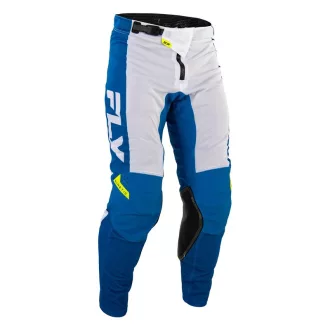 Fly Racing kinetic mesh nadrág - kék/fehér/Hi - vis