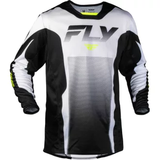 FLY RACING Kinetic Fade Mez - Fehér/Fekete/Neonsárga