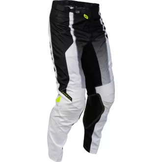 FLY RACING Kinetic Fade Nadrág - Fehér/Fekete/Neonsárga