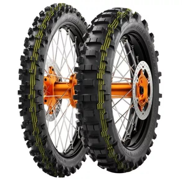 METZELER GUMIABRONCS 140/80-18 MCE 6 DAYS EXTREME FIM SUPER SOFT (SZUPER PUHA) 70M TT M+S HÁTSÓ DOT 48-50/2024