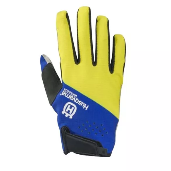 Husqvarna Authentic Blue-yellow kesztyű