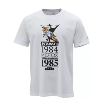 Kini repeat fehér póló - 2XL méretben