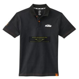 KTM Racing póló, Fekete S MÉRET