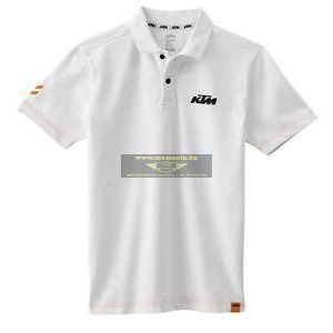 KTM Racing póló, Fehér 