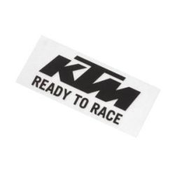 KTM 2017 Logo matrica, Fekete-Fehér