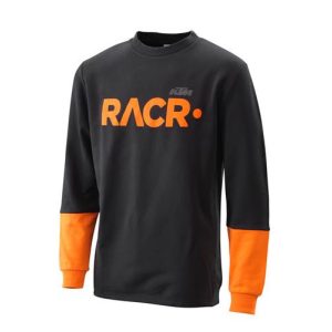 KTM Racr 222   pulóver,  hoodie, fekete-narancs, M