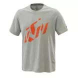KTM Radical Sliced póló, grey melange - S méretben
