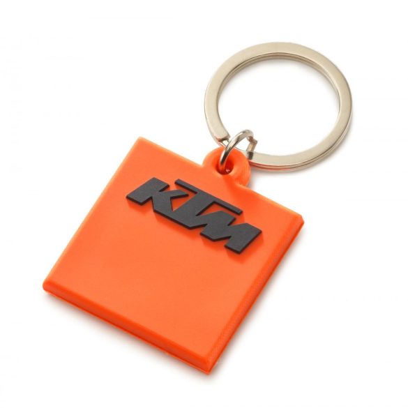KTM Logo gumi kulcstartó, narancs