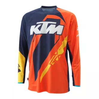 KTM gravity mez, kék/narancs - sárga s