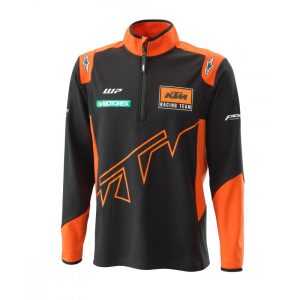 KTM Team Thin pulóver, fekete-narancs, XXXL