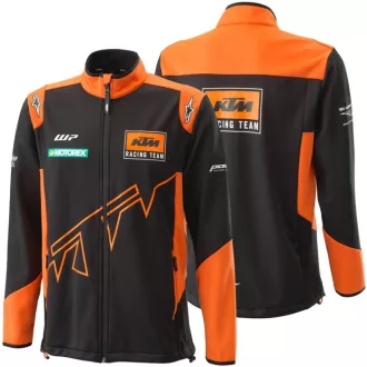 KTM team softshell kabát, fekete/narancs