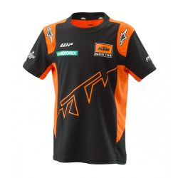 KTM  Team Kids póló ,fekete, 104/XXS