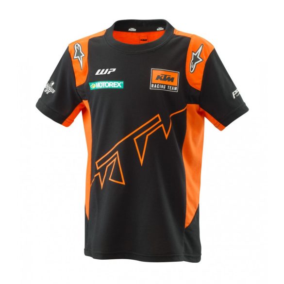 KTM  Team Kids póló ,fekete, 116/XS