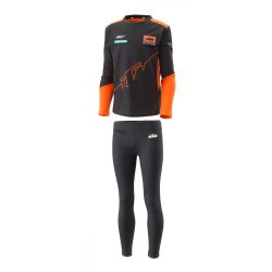 KTM Team otthoni öltözék,gyerek , fekete, 104/XXS