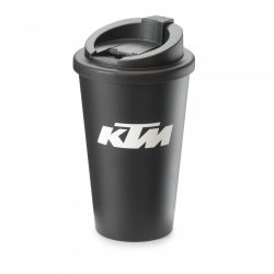 KTM Coffe to go bögre fekete színben